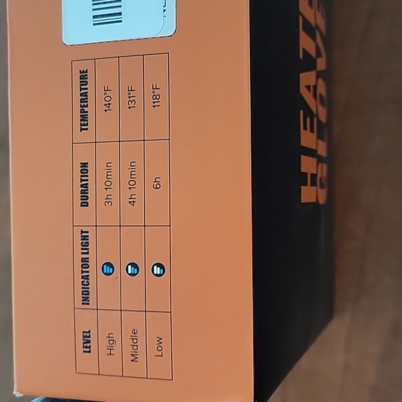 Heated Glove With Touchscreen Capable New - Picture 8 of 16